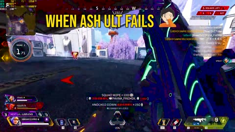 Ash Messed Up Her Ultimate 😂 | Apex Legends