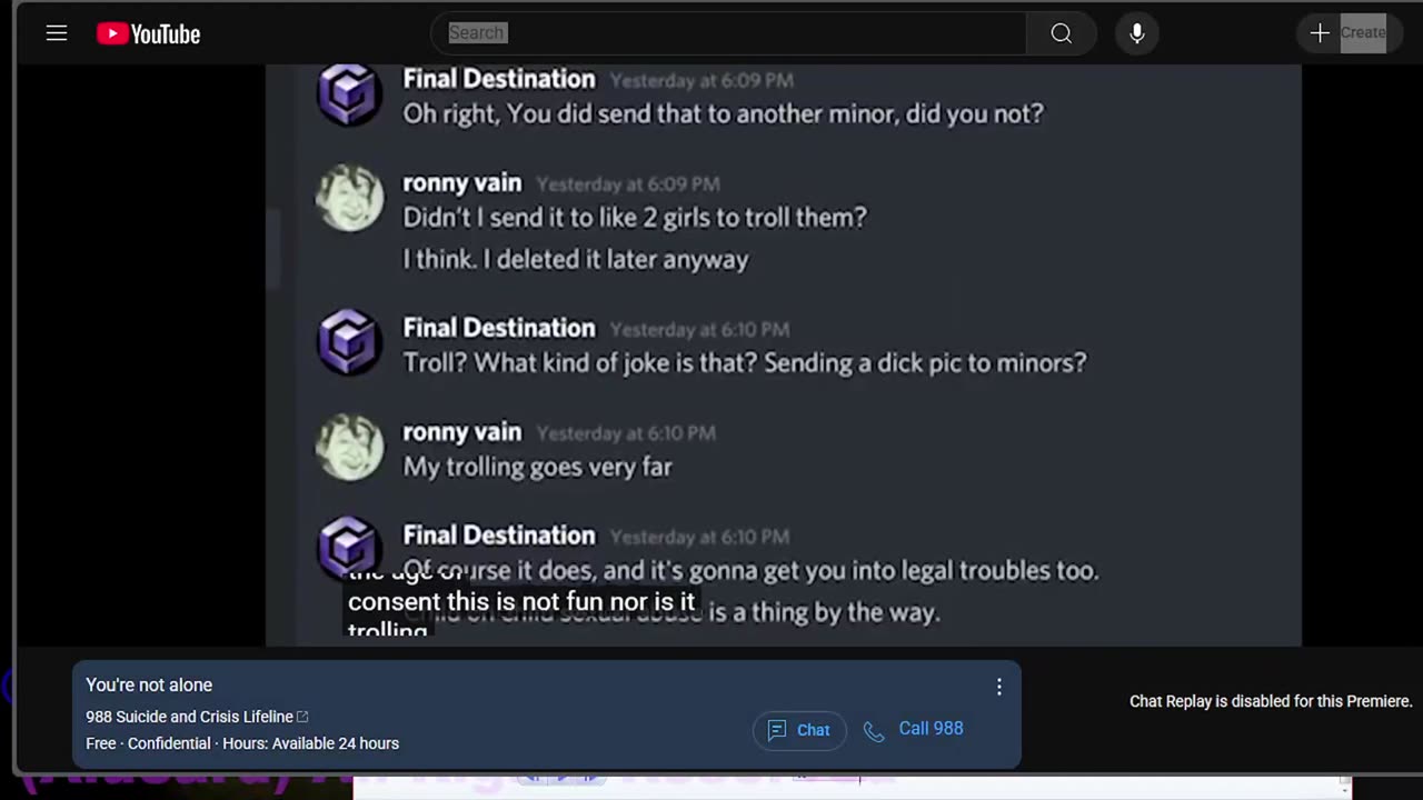 My friend tommy thorns expose video on ronny vain