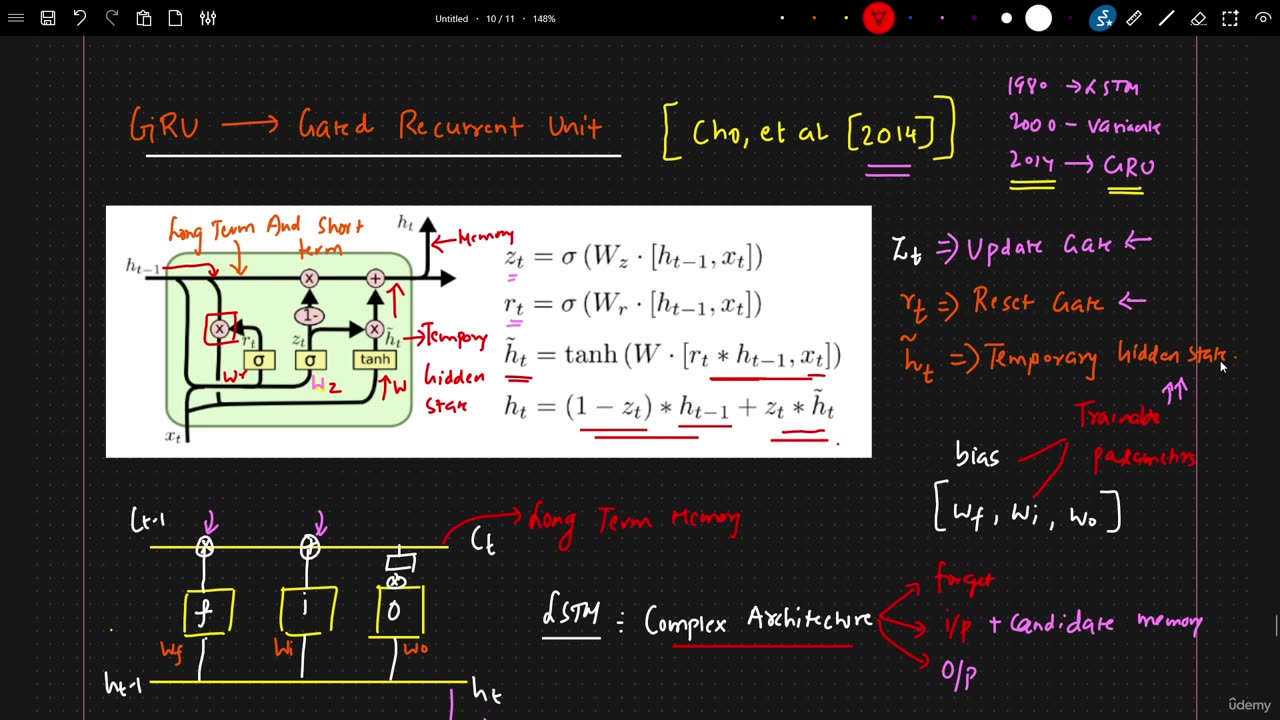 53.8 GRU RNN Complete Indepth Intuition Krish Naik ML