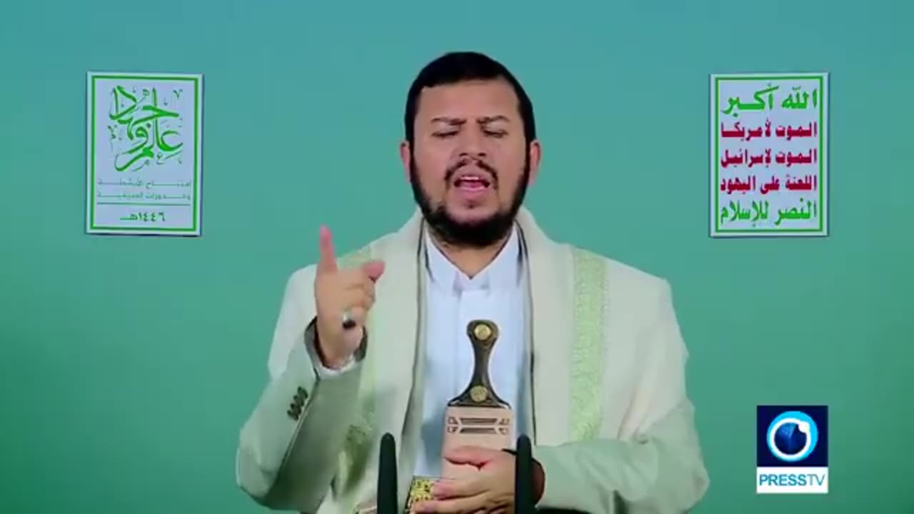 Ansarullah leader warns nations against supporting US aggression on Yemen