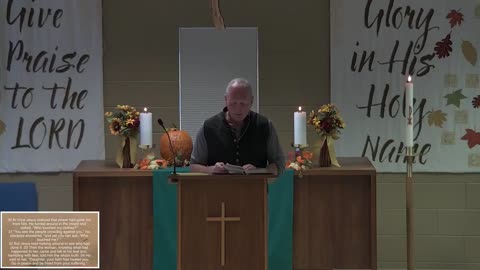 October 19, 2025 - Sermon at Lamb of God - Isaiah 55:6-12; Mark 5:21-34