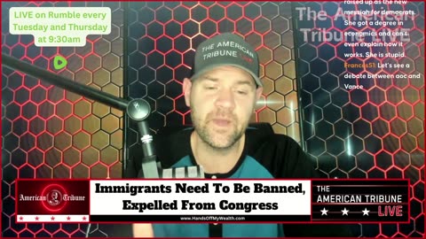 Immigrants Need To Be Banned, Expelled From Congress