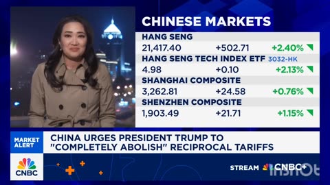 China doubles down on tariff stance, demands U.S. abolish tariffs