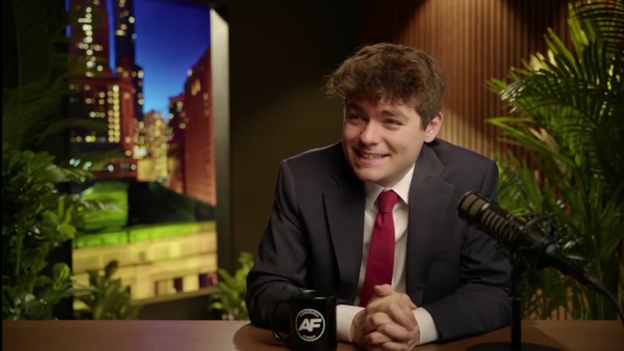 Nick Fuentes flies coach 💀😭🤣