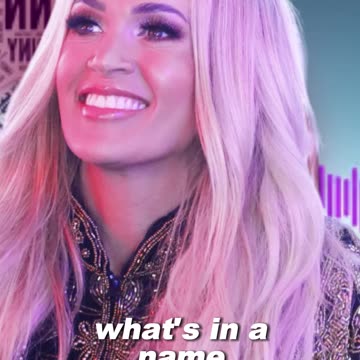 Carrie Underwood Drops Nostalgic 'What's In A Name' Countdown on SiriusXM - WorldEye