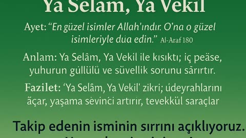 Yeşim İsminin Ruhani Gücü: 66 Zikirle İç Huzuru Keşfet! #keşfet #viral #trend