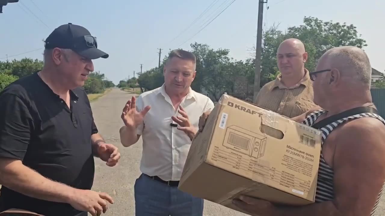 "Take this Microwave from the Administration, Entrepreneur and Investor. Thank You for Your Son"