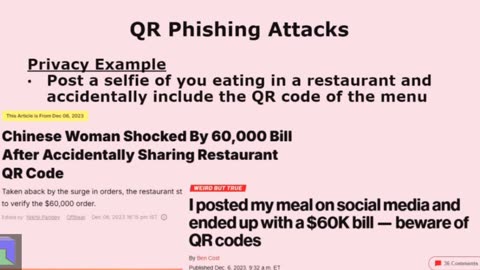 QR Codes Exposed From Convenience to Cybersecurity Nightmare