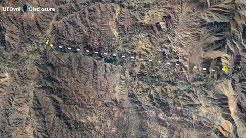 6 OVNIs dans la vallée d'Elqui, Chili