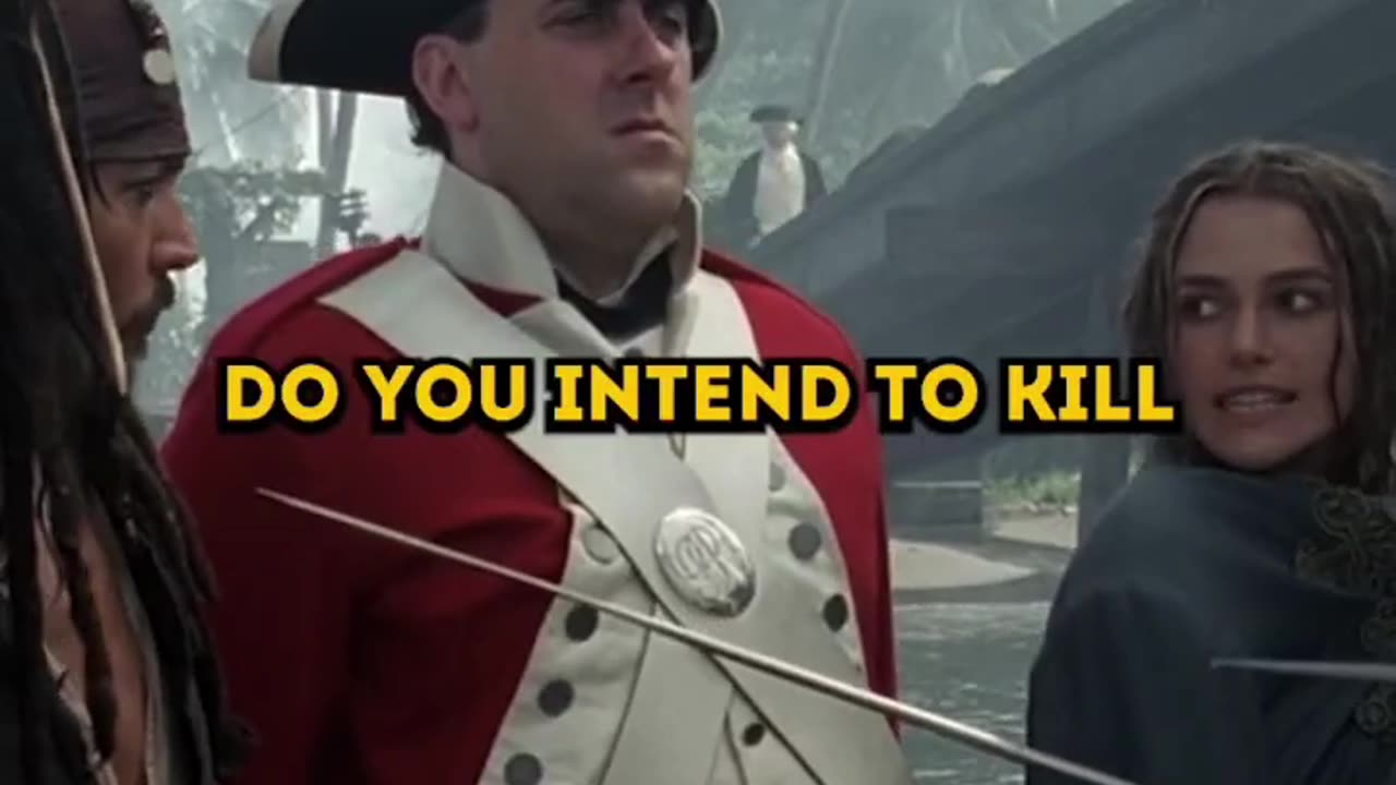 Jack Sparrow saved a girl from drowning...😳