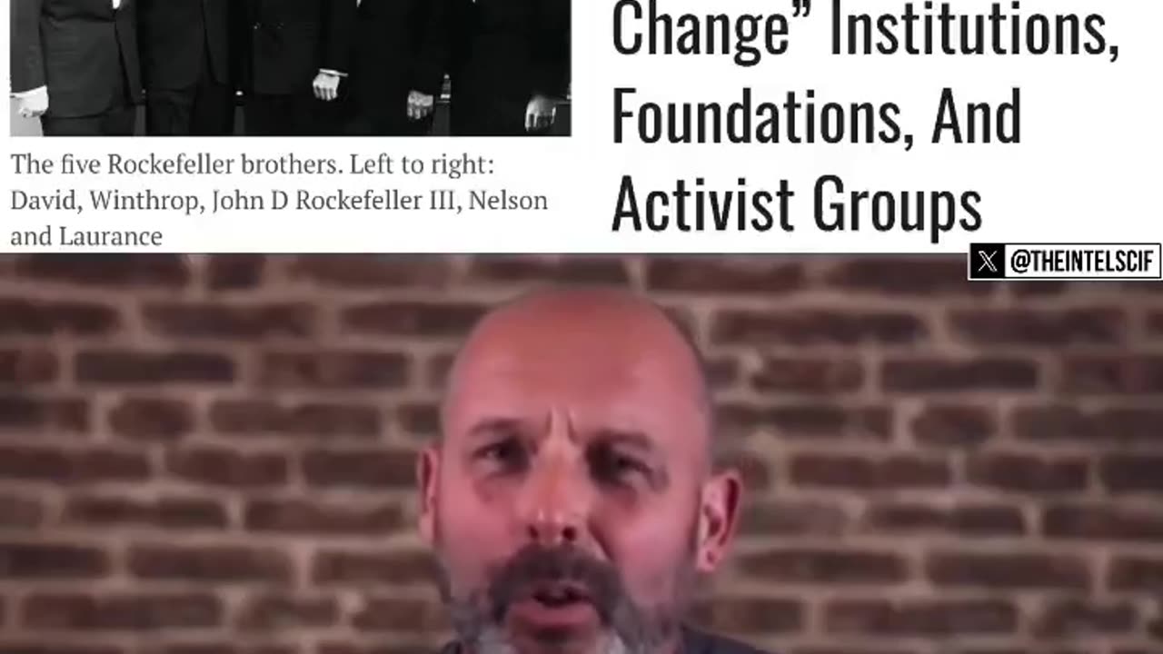 It was all PLANNED DECADES in advance