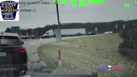 Stolen BMW Crashes Into Multiple Cars During Intense Police Chase