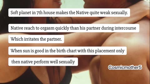 Planet in 7th house in Astrology