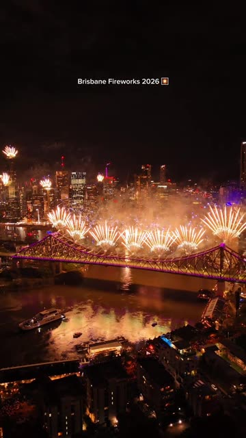 WHO IS READY? Brisbane on new year's eve 2026