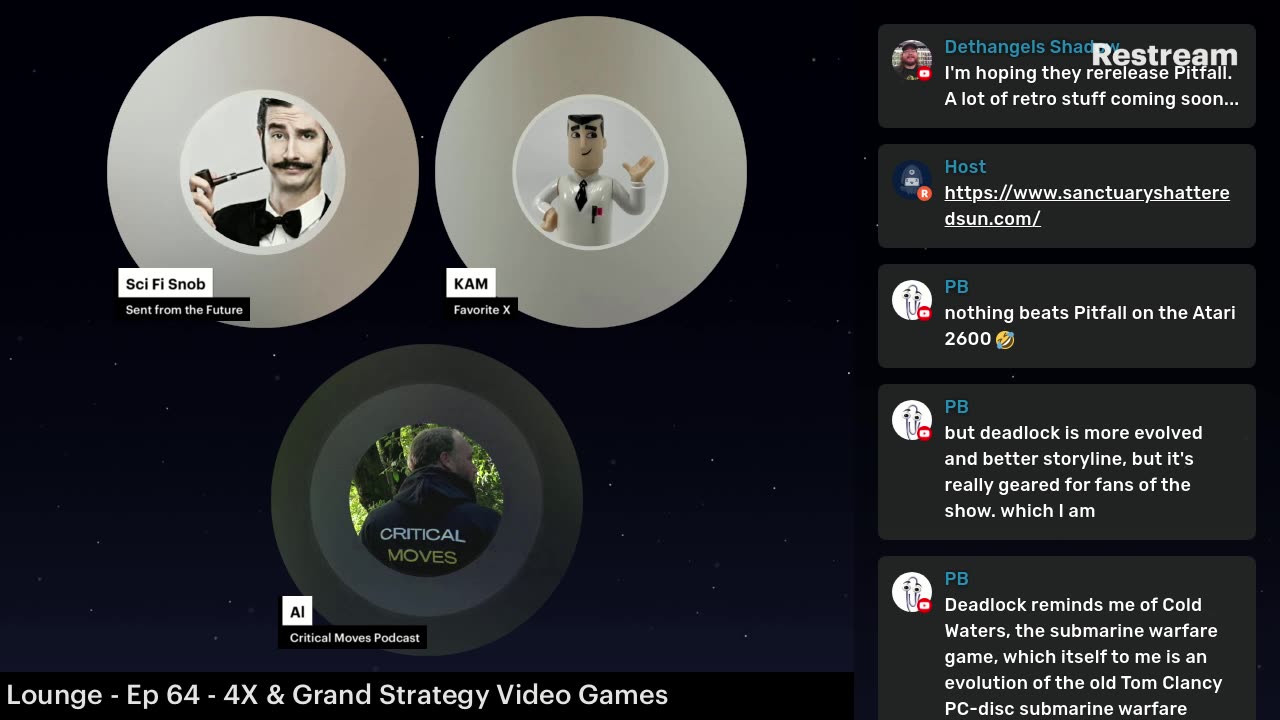 The Toplofty Lounge - Ep 67 - 4X & Grand Strategy Video Games