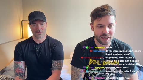 two guys one bed in JAPAN