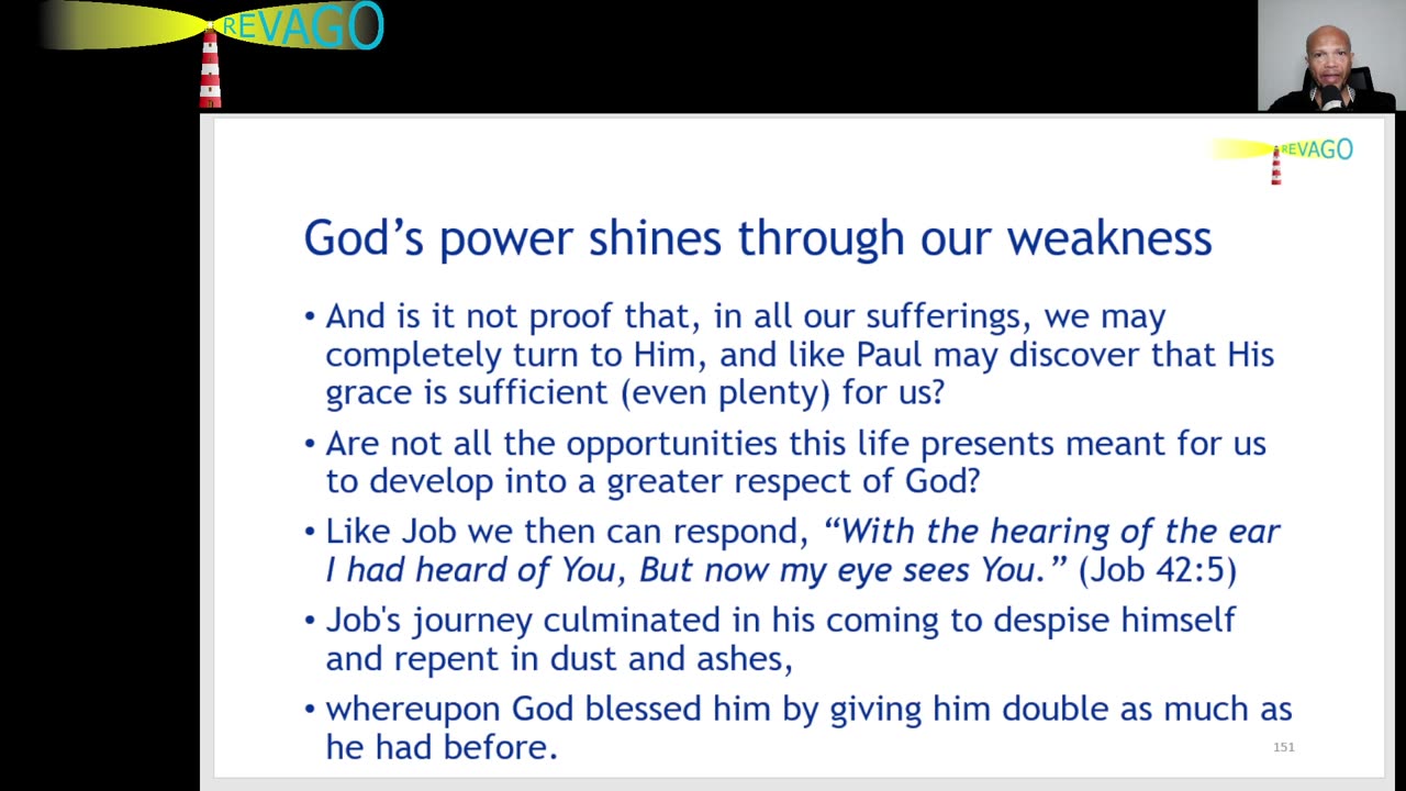 RE 400 God's Power Always Shines Through Our Weaknesses