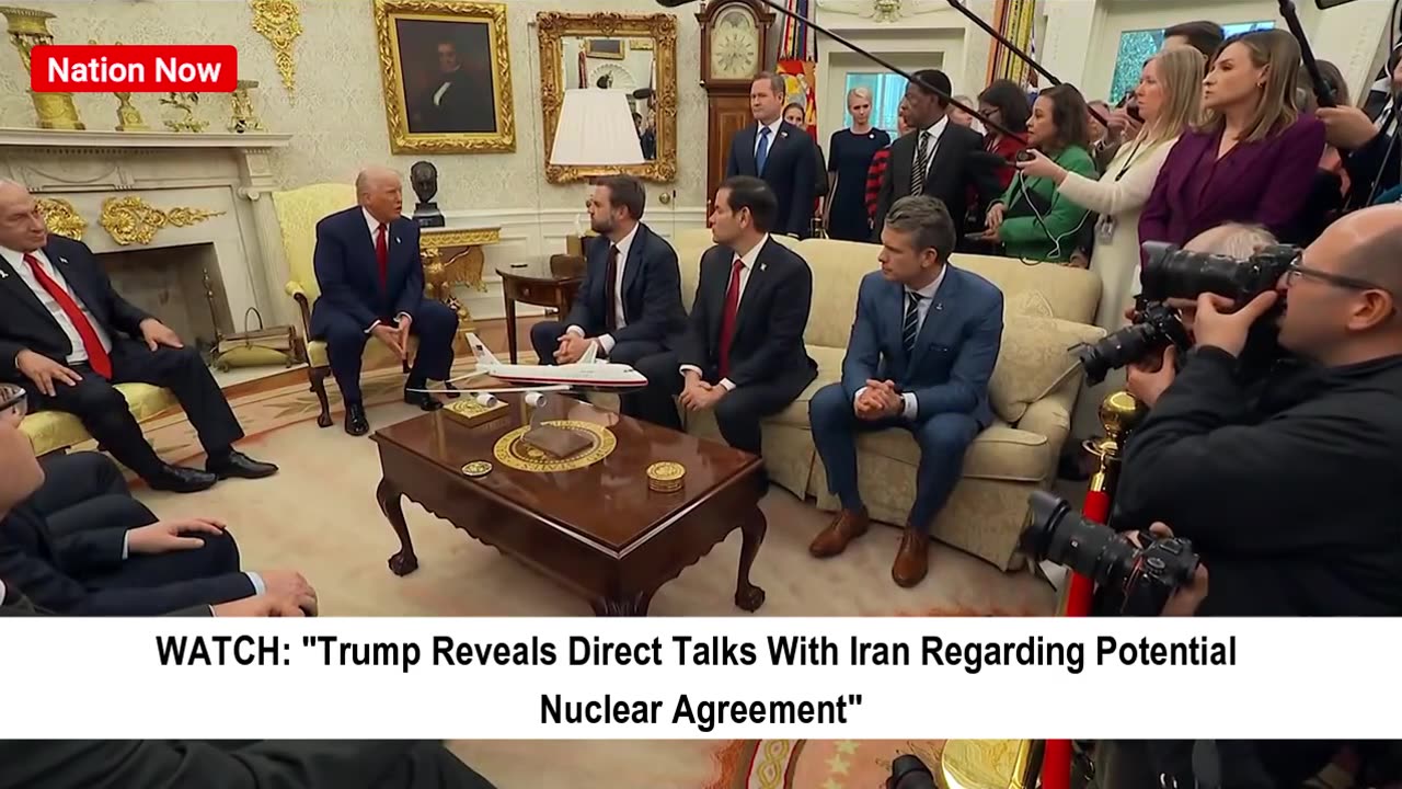 "Trump Announces Direct Talks with Iran on Nuclear Deal"