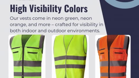 Work Smarter with Yurinox Safety Vests – Yurinox Workwear