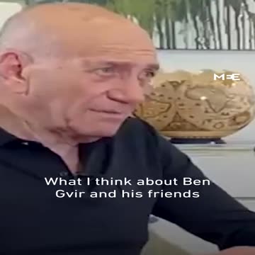 Prime Minister Ehud Olmert - Current Israeli regime right wing elements are murderous butchers