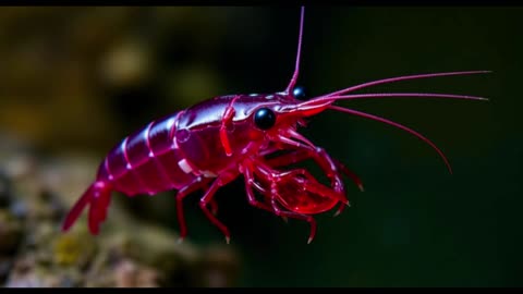 Acanthephyra purpurea: The Deep-Sea Shrimp That Sees Light Where None Exists
