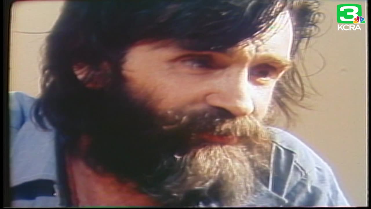 Charles Manson interview_ He explains his swastika
