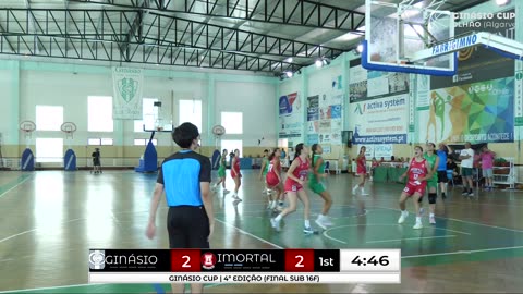 🔴 Ginásio Cup – SUB16 F (Finais) #3/4