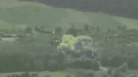 Ukrainian Airstrikes on Russian Positions