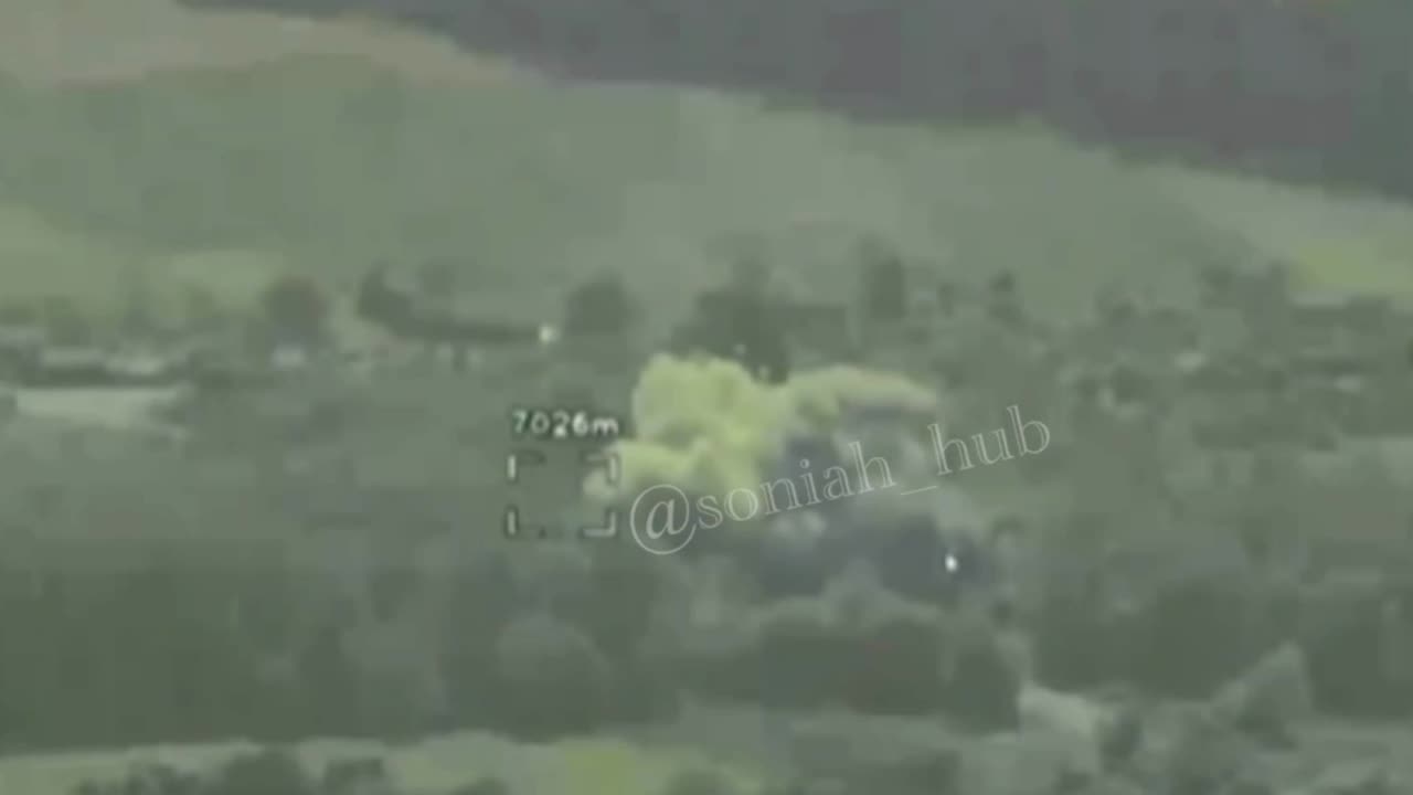 Ukrainian Airstrikes on Russian Positions