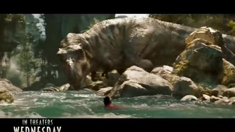 New Sleeping T-rex clip from Jurassic World Rebirth