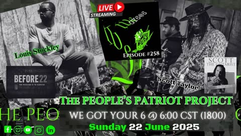 THE PEOPLE'S PATRIOT PROJECT- WE GOT YOUR 6 @ 6:00