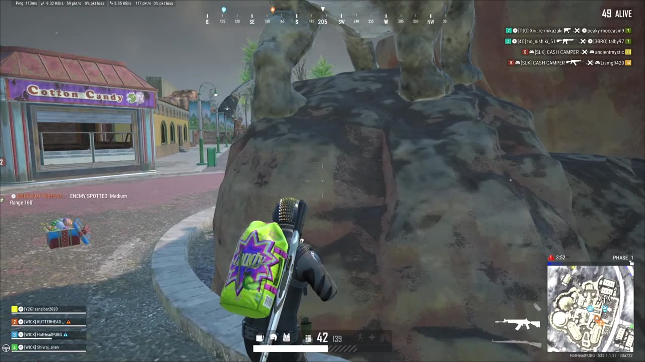 Hitting me Spray Headshot