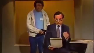 One of the strangest moments ever aired on television