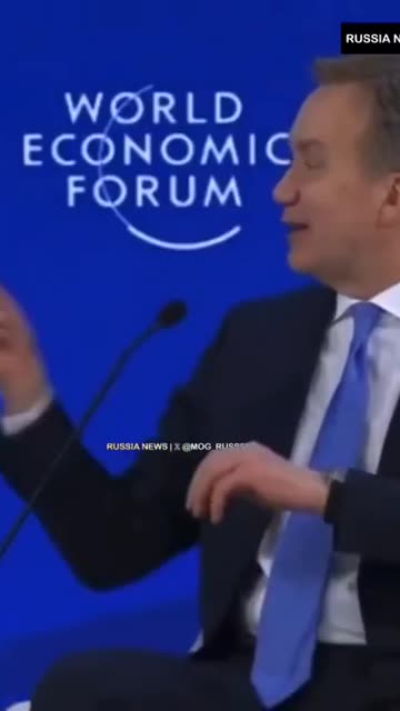 Zelensky wants to keep on talking at the WEF but the Host cuts him short