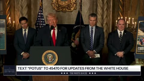 Trump says land strikes on cartels will begin “soon”