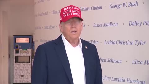 President Trump is asked if he knew about the Bolton raid.