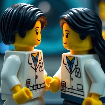 This LEGO Girl's Eyes Are a Portal to Another Universe...