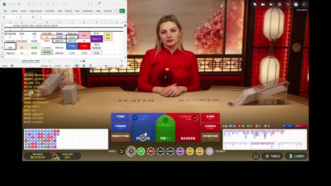 Live Baccarat - 50 units won in 42 minutes