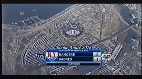 La Classique hivernale 2018 NY Rangers vs Sabres de Buffalo