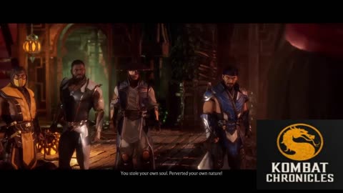 Eternal Liu Kang Arrives at Raiden's Ship