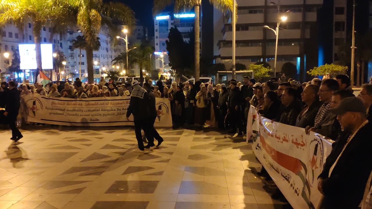 إحياء الذكرى 49 ليوم الأرض الفلسطيني من طنجة 29 03 2025 سمع سمع يا حقير