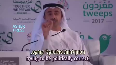 UAE FOREIGN MINISTER WARNS EUROPE: ISLAMIC TERRORISM COMING DUE TO POLITICAL CORRECTNESS (2017)