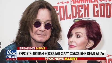 Legendary rocker Ozzy Osbourne dead at 76