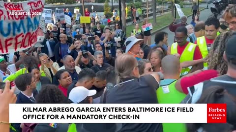 BREAKING NEWS: Kilmar Abrego Garcia Again Detained After Reporting To Baltimore ICE Office