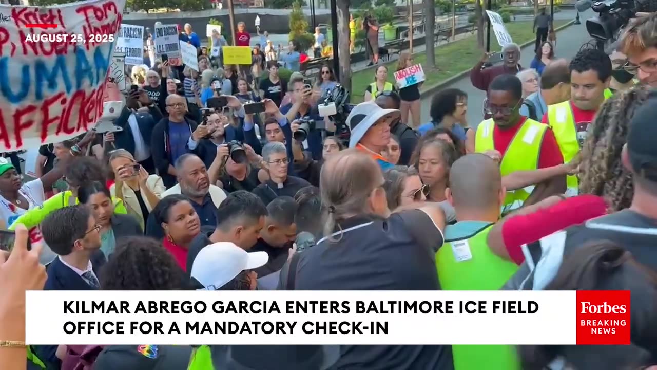 BREAKING NEWS: Kilmar Abrego Garcia Again Detained After Reporting To Baltimore ICE Office