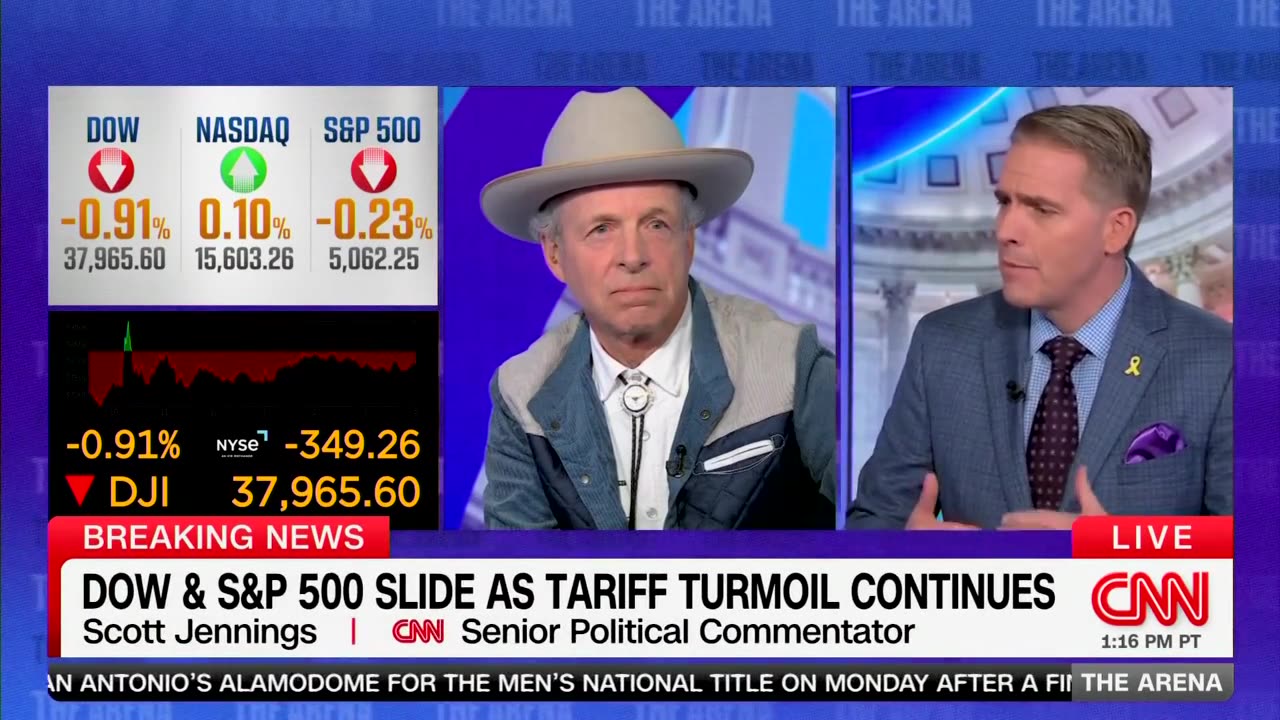 Scott Jennings Finds It 'Amusing' That Trump's Tariffs Have Turned Dems Into 'Free Traders'
