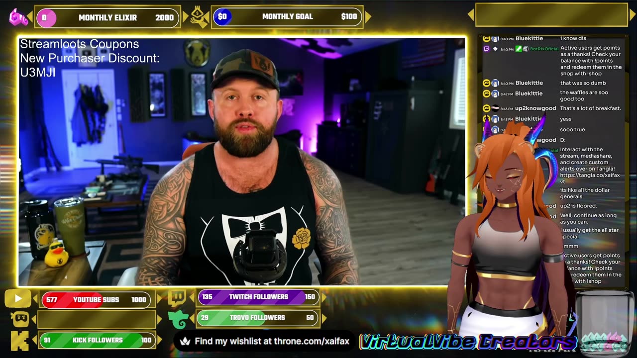 Xaifax Reacts to Fat Electrician: Waffle House Colosseum