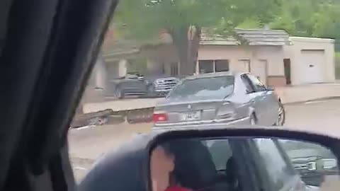 No One Rushes To Burning Car