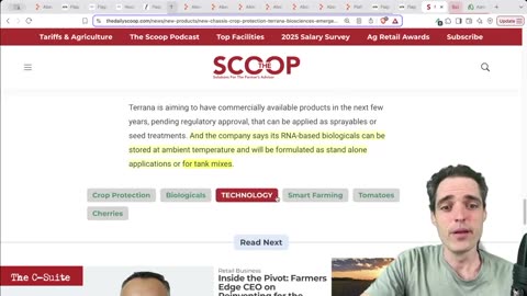 Moderna Founder Launches Aerial-spraying of RNA to Alter Gene Expression of Crops