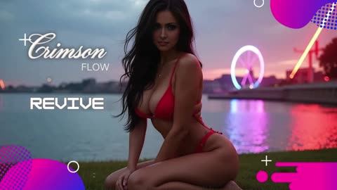 🌅🎶 Crimson Flow: Revive 🔥✨